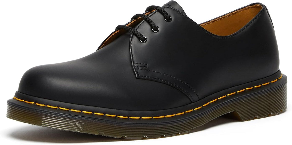 Dr. Martens 1461 Unisex Smooth Leather Oxford Shoes, Black