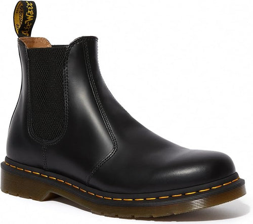 Dr Martens 2976 Unisex  Smooth Leather Chelsea Boots, Black