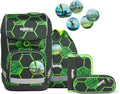 Ergobag Cubo Set Ergonomic School Backpack, 5-piece set - Bullseye Bear