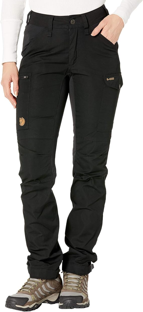 Fjallraven Kaipak Women Trousers Curved - Black