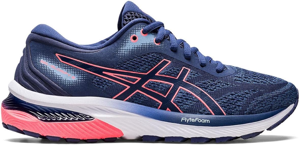 ASICS Gel-Glorify 5 Women's Running Shoes - Thunder Blue / Blazing Coral