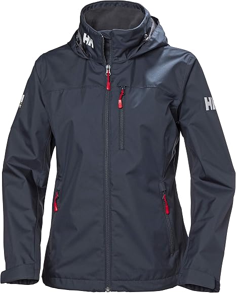 Helly Hansen Crew Hooded Midlayer Women's Jacket - Navy
