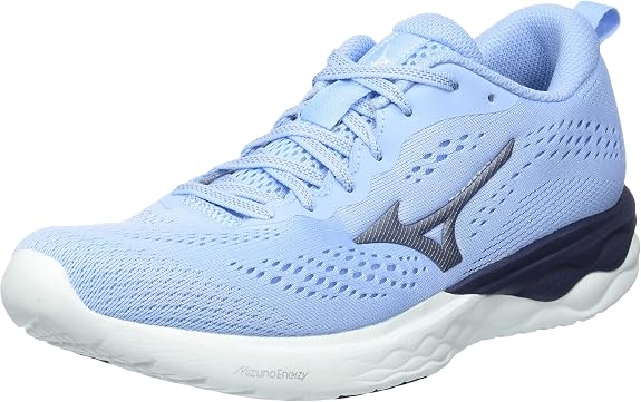 Mizuno Wave Revolt Women's Running Shoes - Placid Blue / Metallic Gray / Polar Night