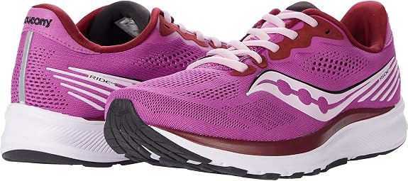 Saucony Ride 14 Women's Running Shoes - Pink
