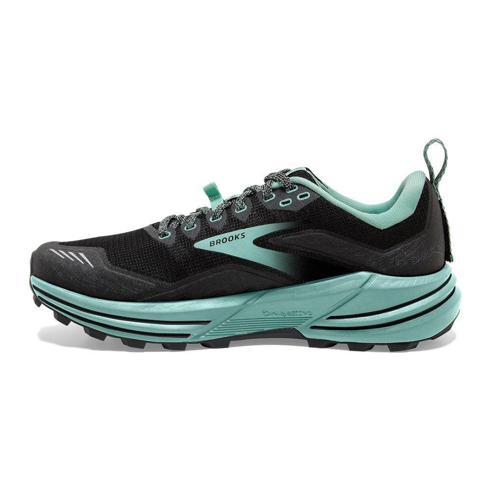 Brooks Cascadia 16 Women's Running Shoes, Black Ebony Yucca