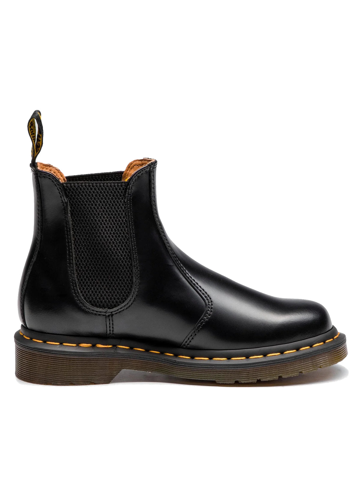 Dr Martens 2976 Unisex  Smooth Leather Chelsea Boots, Black
