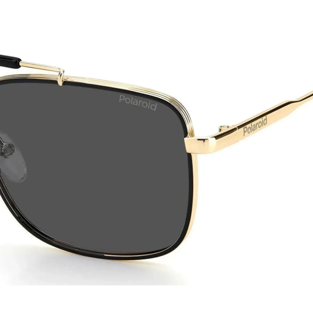 Polaroid Men's Sunglasses PLD 2111/s, 2M2/M9 Black Gold, 57