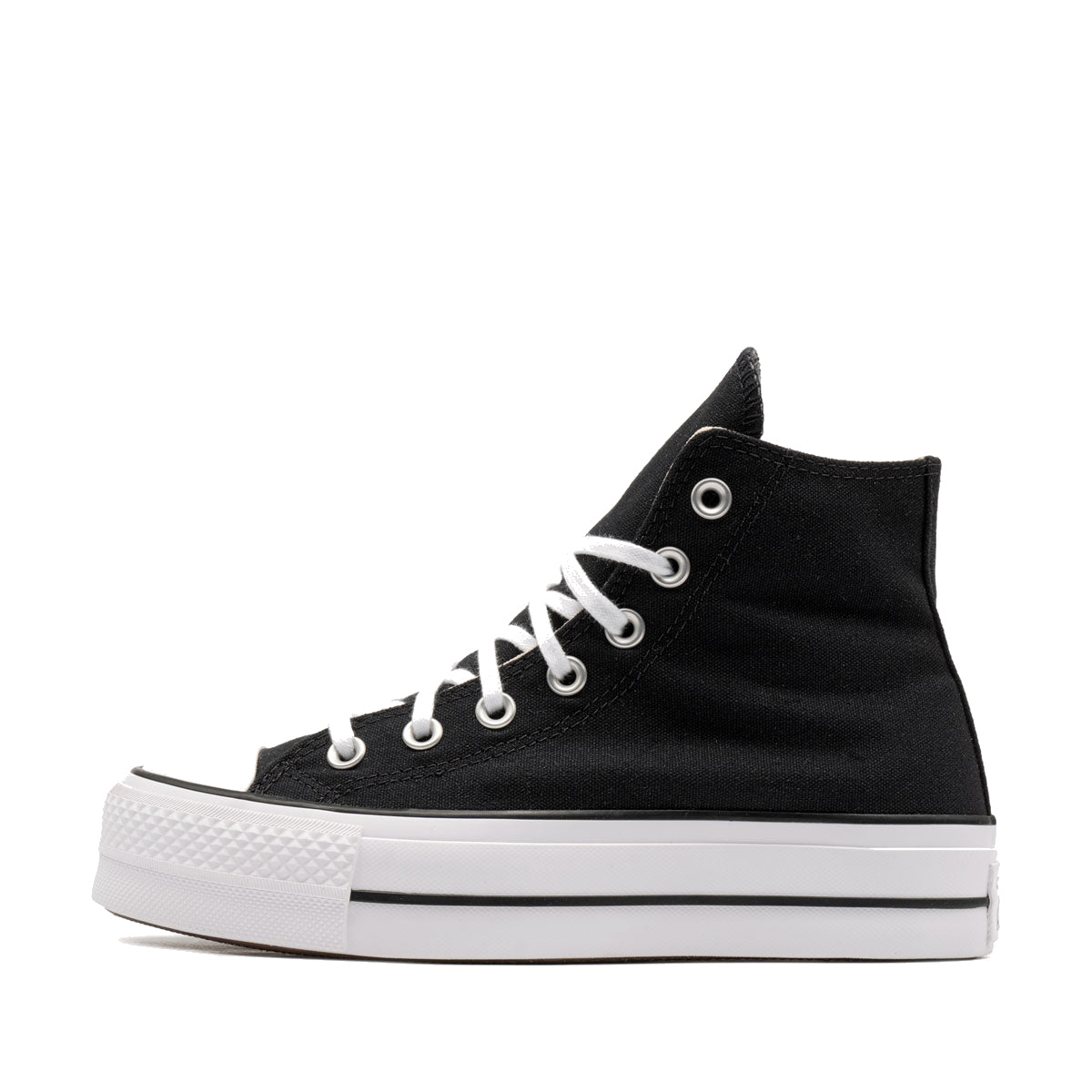Converse Chuck Taylor All Star Lift Platform Canvas, Black/White