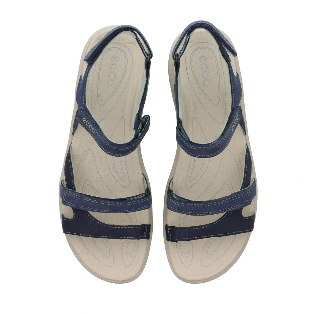 ECCO Cruise II Flat Sandal, Blau