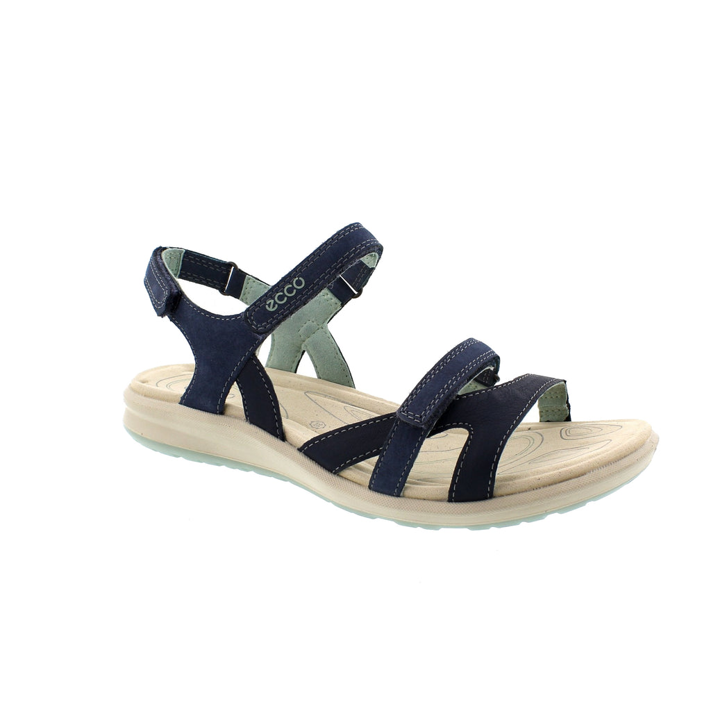 ECCO Cruise II Flat Sandal, Blau
