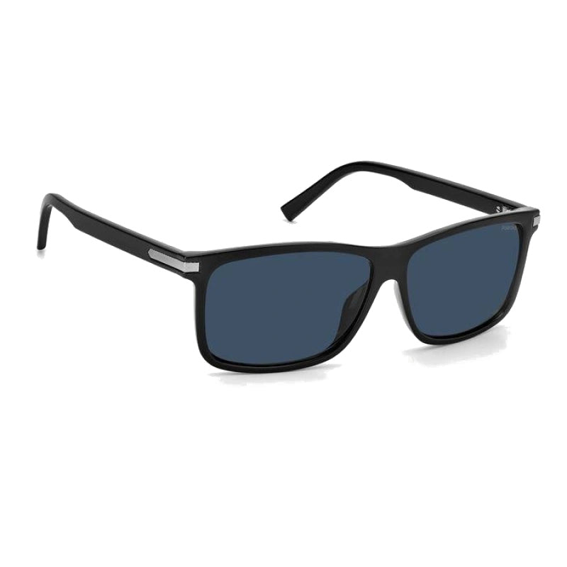 Polaroid Men's Sunglasses PLD 2075/s/x, D51/C3 Black Blue, 59