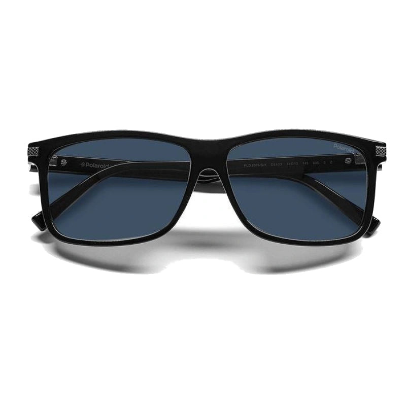 Polaroid Men's Sunglasses PLD 2075/s/x, D51/C3 Black Blue, 59